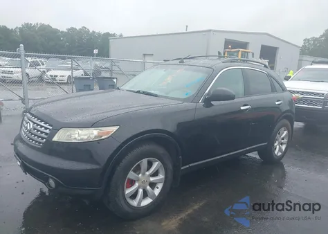 2005 Infiniti Fx35 from USA, damaged, VIN JNRAS08W35X216737